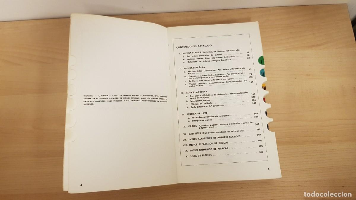 Cat&aacute;logos publicitarios: CATALOGO GENERAL HISPAVOX 1971 - Foto 5