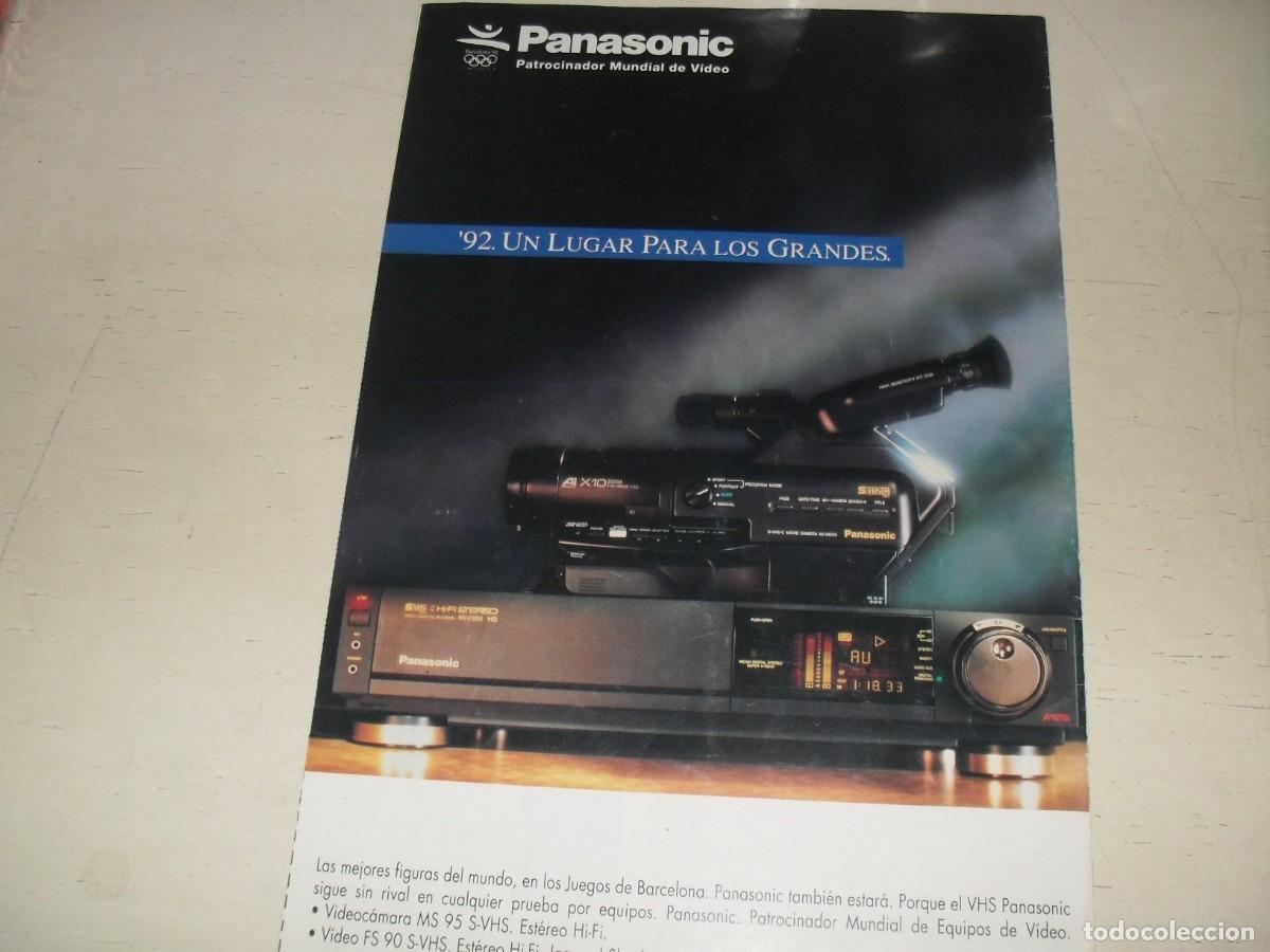 Cat&aacute;logos publicitarios: (REF.98)BELLA LAMINA PUBLICITARIA,PANASONIC 92,UN LUGAR PARA LOS GRANDES,EDITA FOTOGRAMAS