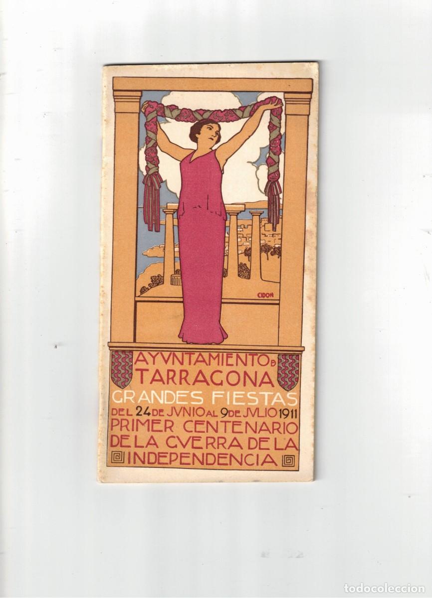 Cat&aacute;logos publicitarios: TARRAGONA. GRANDES FIESTAS CENTENARIO 1911