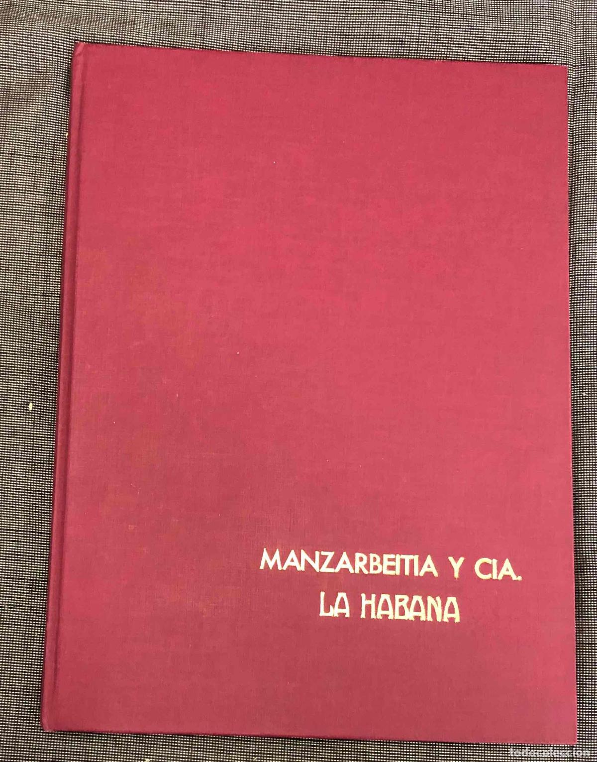 Cat&aacute;logos publicitarios: CATALOGO PUBLICITARIO BEBIDAS MANZARBEITIA Y CIA, LA HABANA. C.1950