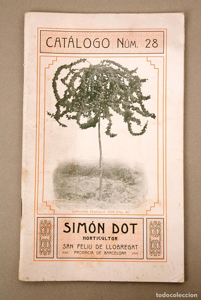 Cat&aacute;logos publicitarios: SIMON DOT - CATALOGO HORTICULTURA - SANT FELIU - C- 1900 - SAN JUAN DESPI