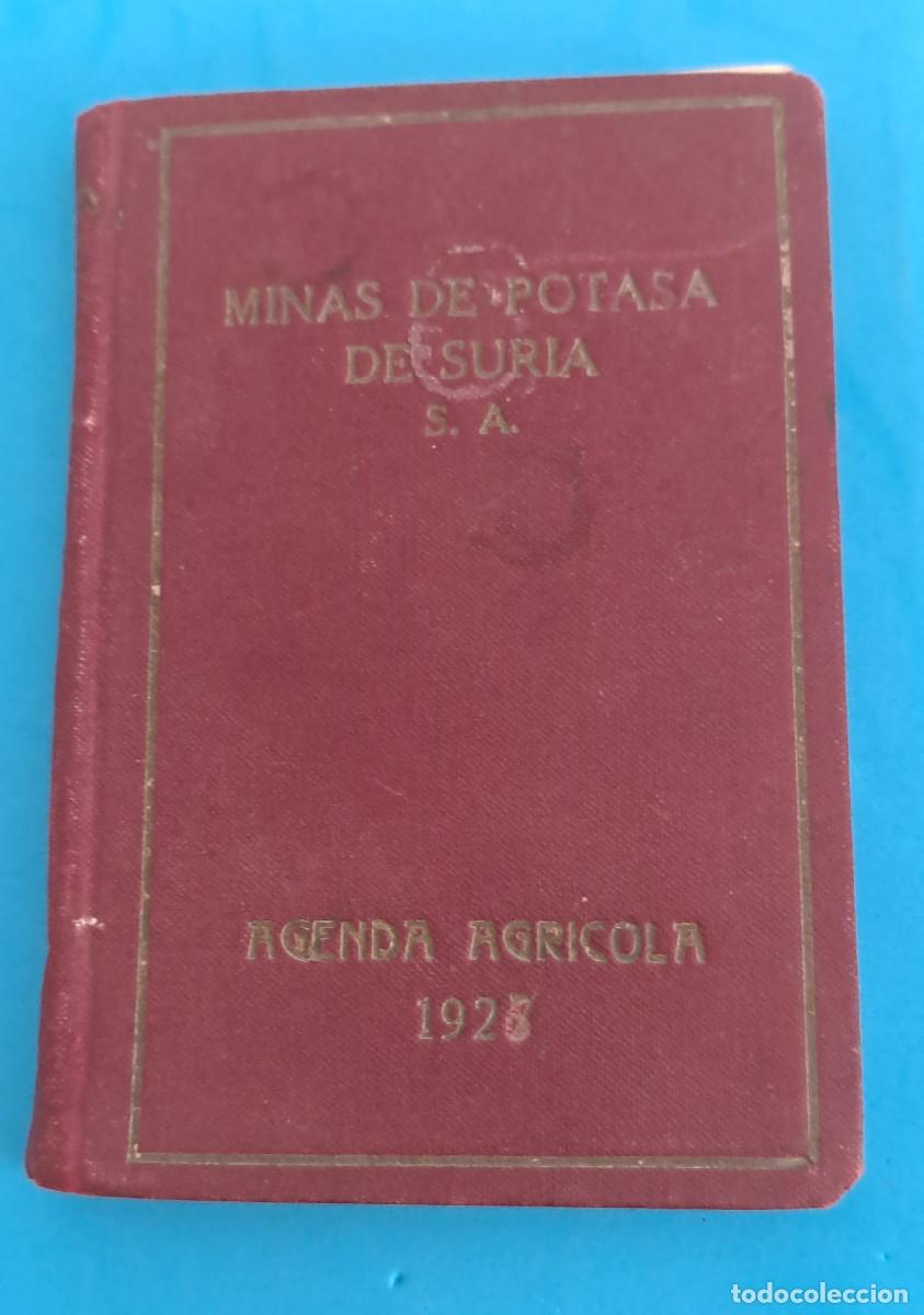 Cat&aacute;logos publicitarios: MINAS DE POTASA DE SURIA, S.A. - BARCELONA - AGENDA A&Ntilde;O 1927