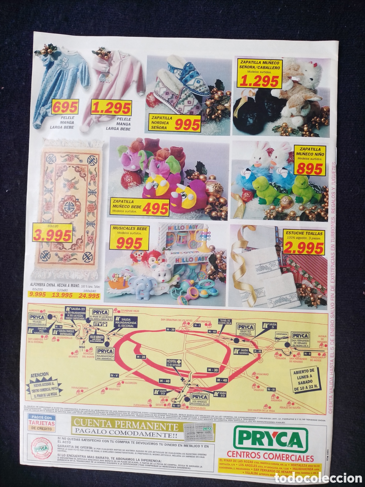 Cat&aacute;logos publicitarios: Catalogo Pryca navidad 1994. - Foto 2