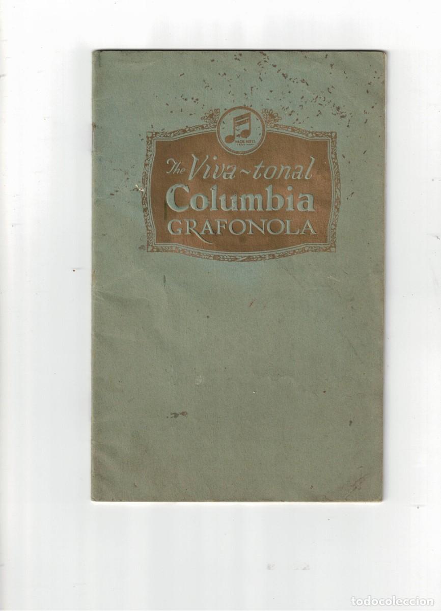 Cat&aacute;logos publicitarios: CATALOGO DE DISCOS COLUMBIA GRAFONOLA
