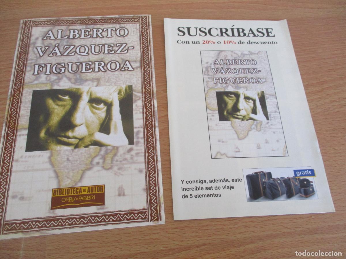 Cat&aacute;logos publicitarios: FOLLETOS DE PROPAGANDA DE: BIBLIOTECA DE AUTOS- ORBIS- FABBRI- ALBERTO V&Aacute;ZQUEZ FIGUEROA