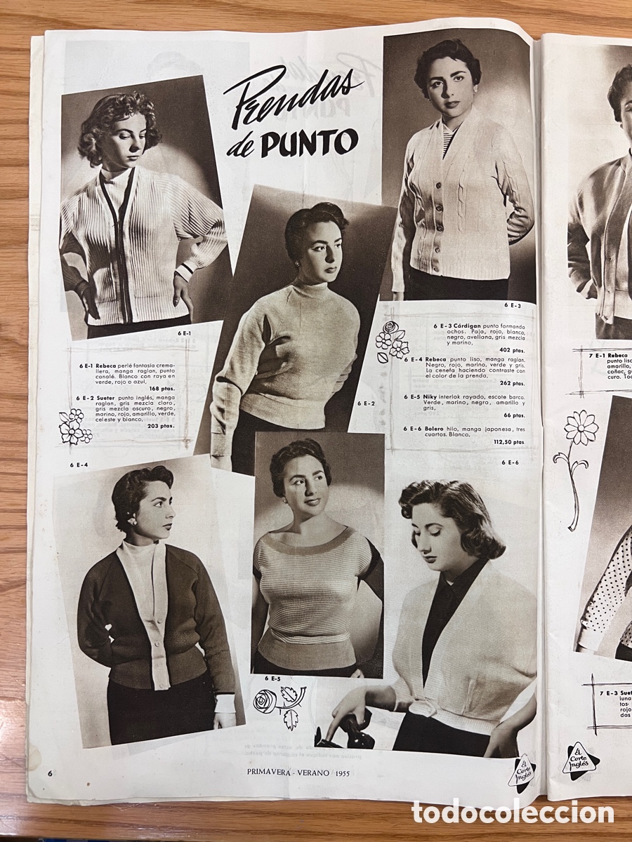 Cat&aacute;logos publicitarios: 1955 Catalogo El Corte Ingl&eacute;s - Foto 3
