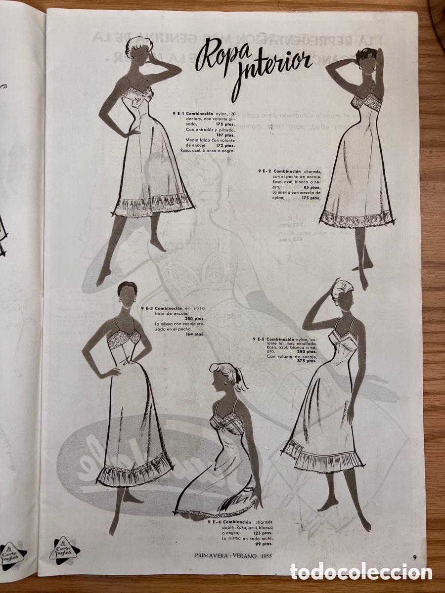 Cat&aacute;logos publicitarios: 1955 Catalogo El Corte Ingl&eacute;s - Foto 4