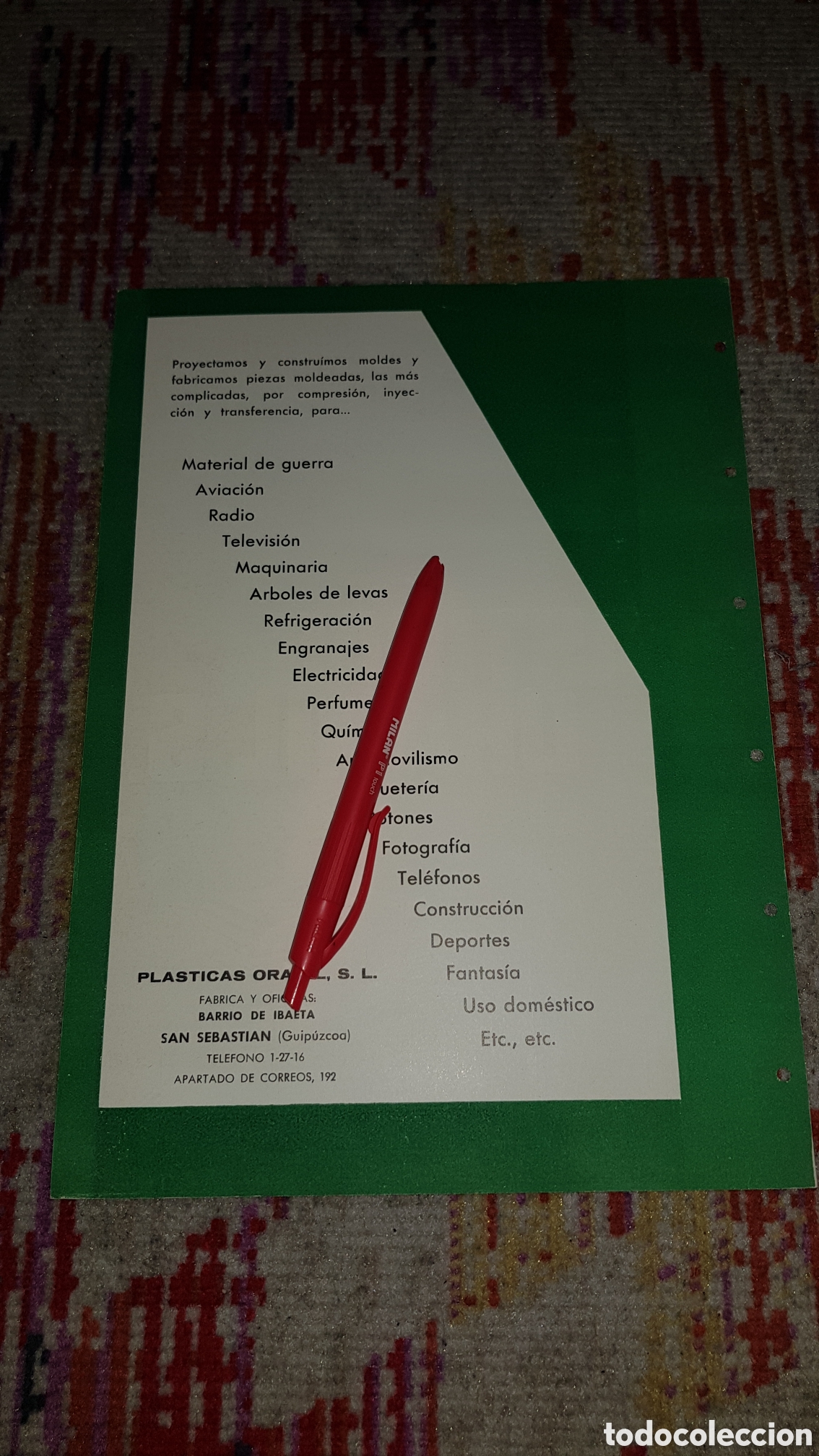 Cat&aacute;logos publicitarios: Plasticas Oramil S.A - Foto 2