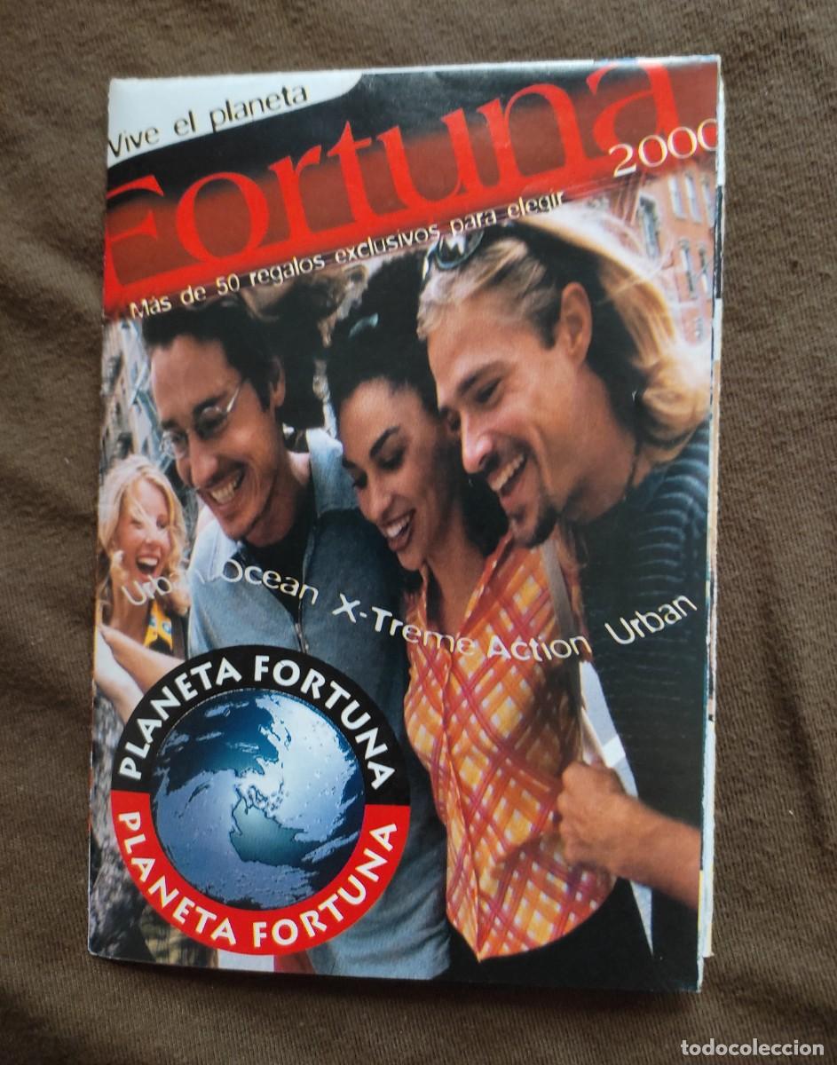 Cat&aacute;logos publicitarios: catalogo plegable de premios regalos Planeta Fortuna - Urban Ocean X-Treme Action - a&ntilde;o 2000