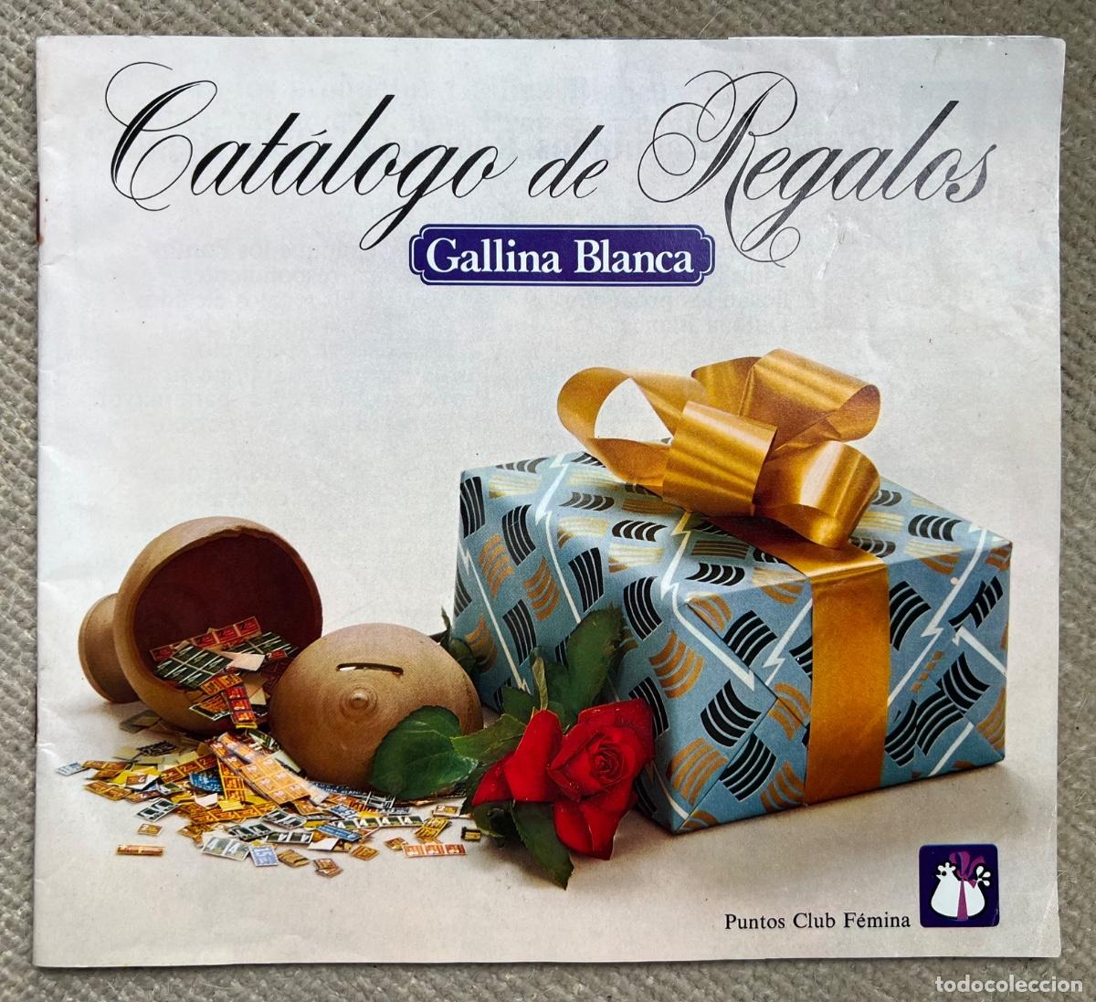 Cat&aacute;logos publicitarios: Cat&aacute;logo de regalos Gallina Blanca - Puntos Club Femenina (Cocina, Juguetes Pay&aacute;, Textil) A&ntilde;o 1971