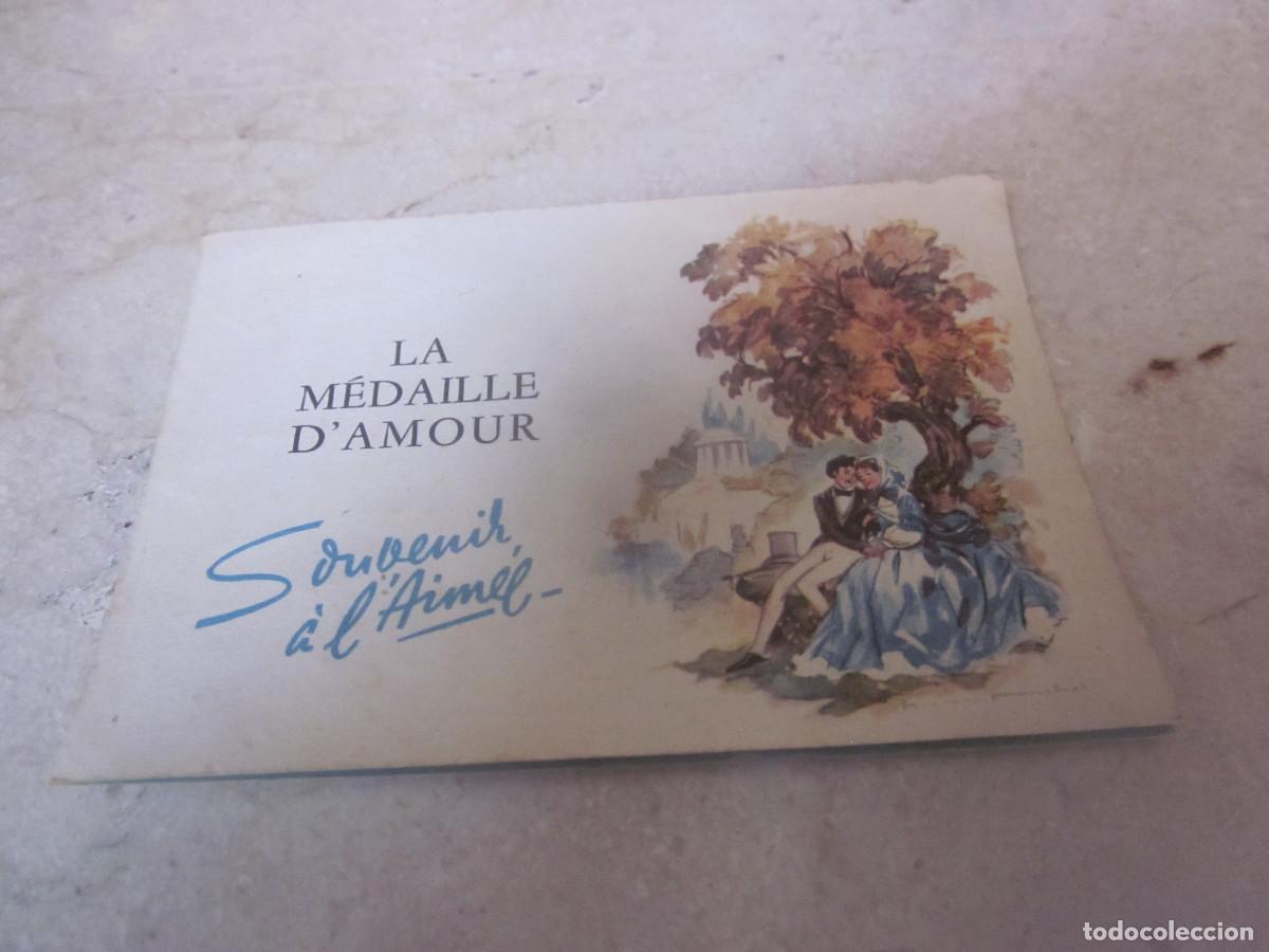 Cat&aacute;logos publicitarios: CALENDARIO PUBLICITARIO LA MEDAILLE D&acute;AMOUR - 1959