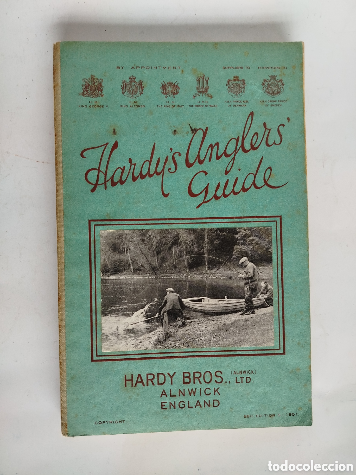 Cat&aacute;logos publicitarios: HARY'S ANGLERS' GUIDE. 1951. CAT&Aacute;LOGO DE ART&Iacute;CULOS DE PESCA.