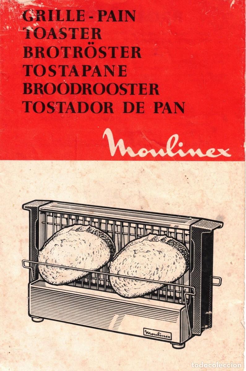 Cat&aacute;logos publicitarios: :::: A05 - FOLLETO DE TOSTADOR DE PAN MOLINEX