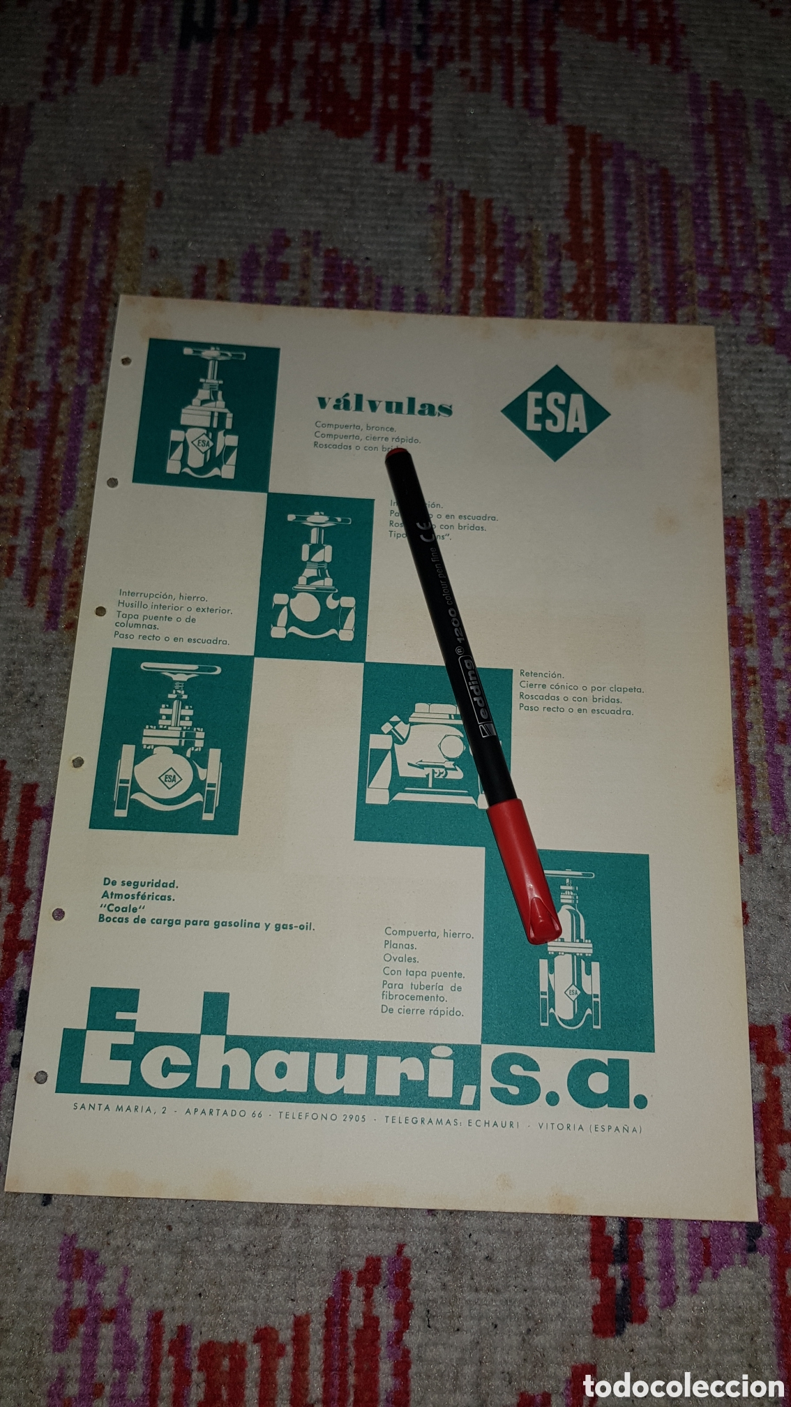 Cat&aacute;logos publicitarios: Grifer&iacute;a ESA Echauri S.A - Foto 2