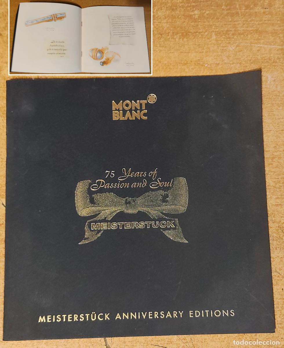 Cat&aacute;logos publicitarios: folleto mont blanc a&ntilde;o 1998 bien conservado folleto publicitario