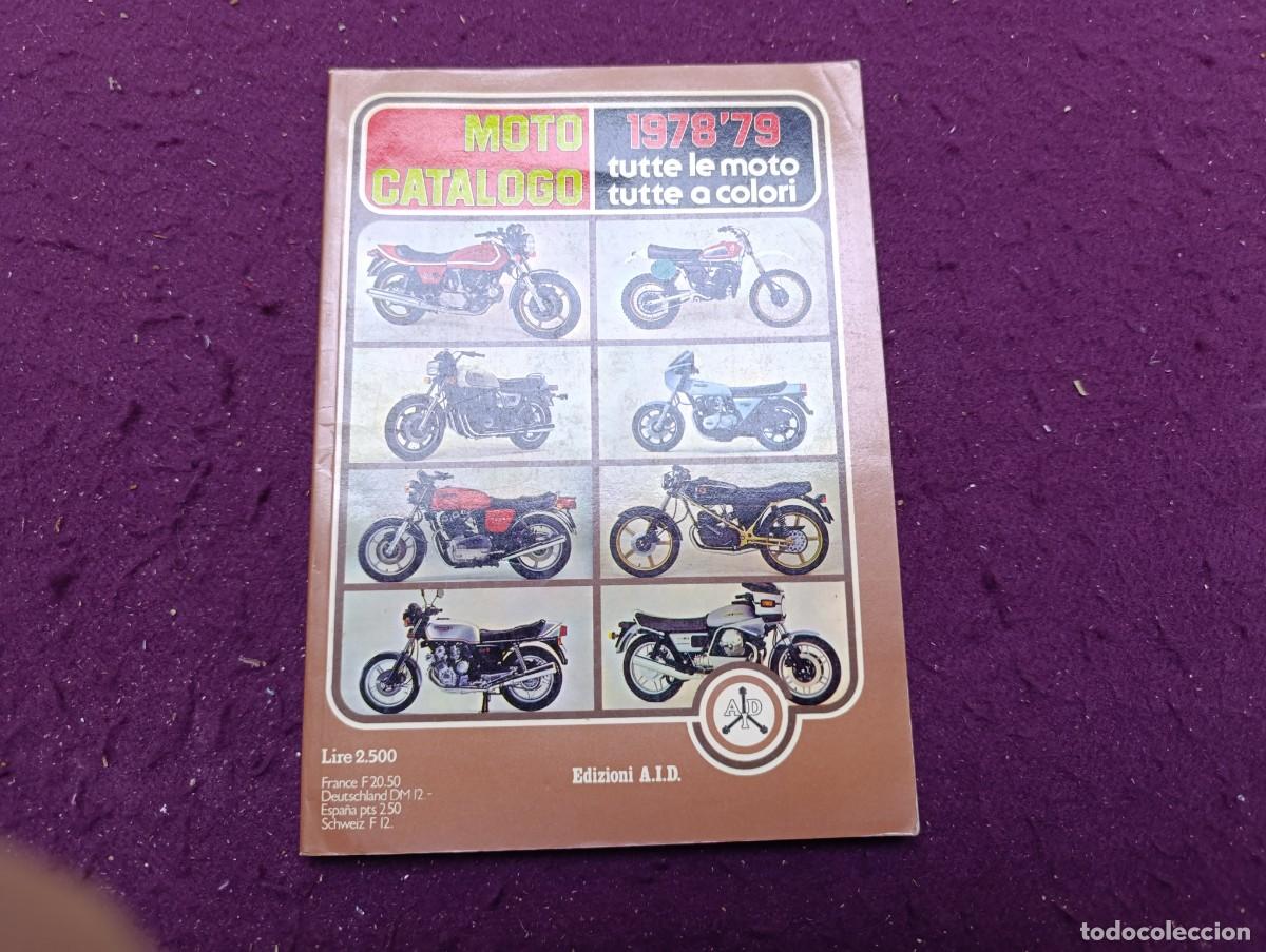Cat&aacute;logos publicit&aacute;rios: Antiguo Cat&aacute;logo de Motos, MOTO CAT&Aacute;LOGO, 1978-79, muy ilustrado