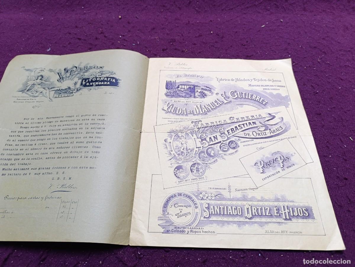 Cataloghi pubblicitari: Antiguo Cat&aacute;logo de Litograf&iacute;a V. Pablos, Trabajos para la industria y el comercio, Madrid, 1910&acute;s
