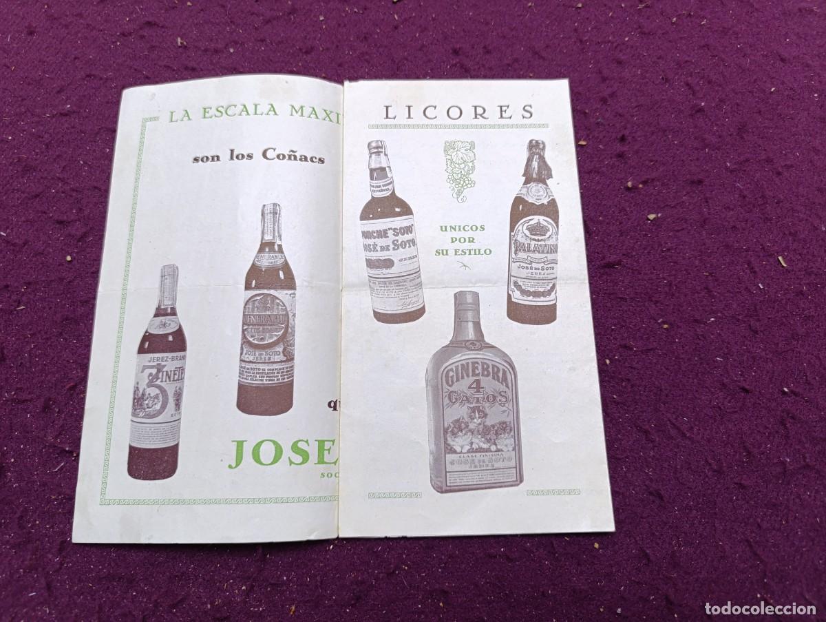 Cataloghi pubblicitari: Antiguo Cat&aacute;logo de licores, Jos&eacute; de Soto, Jerez de la Frontera