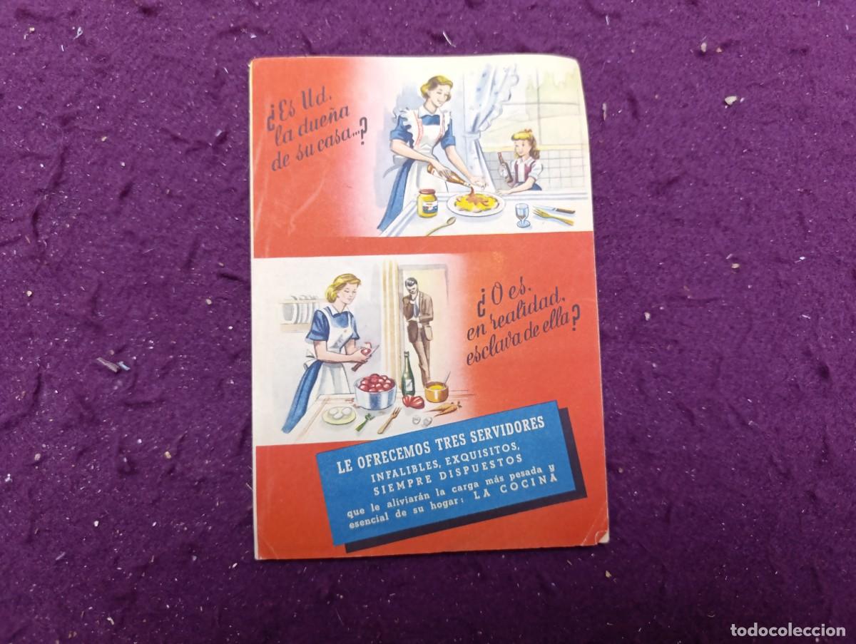 Cataloghi pubblicitari: Antiguo Cat&aacute;logo de Salsas o &rdquo;Servidores&rdquo;, MUSA, desplegable tr&iacute;ptico