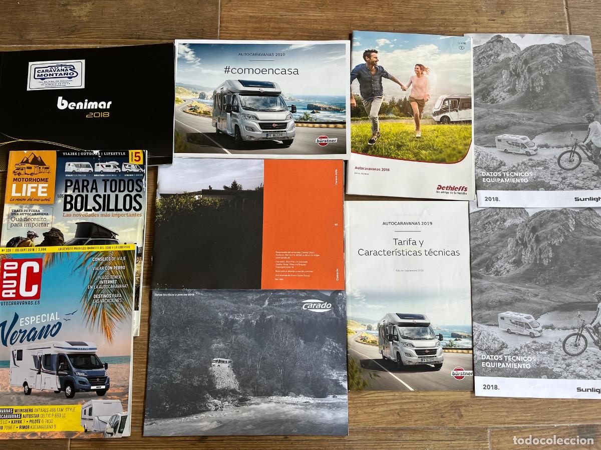Cat&aacute;logos publicitarios: ANTIGUOS CAT&Aacute;LOGOS, REVISTAS Y PUBLICIDAD DE CARAVANAS