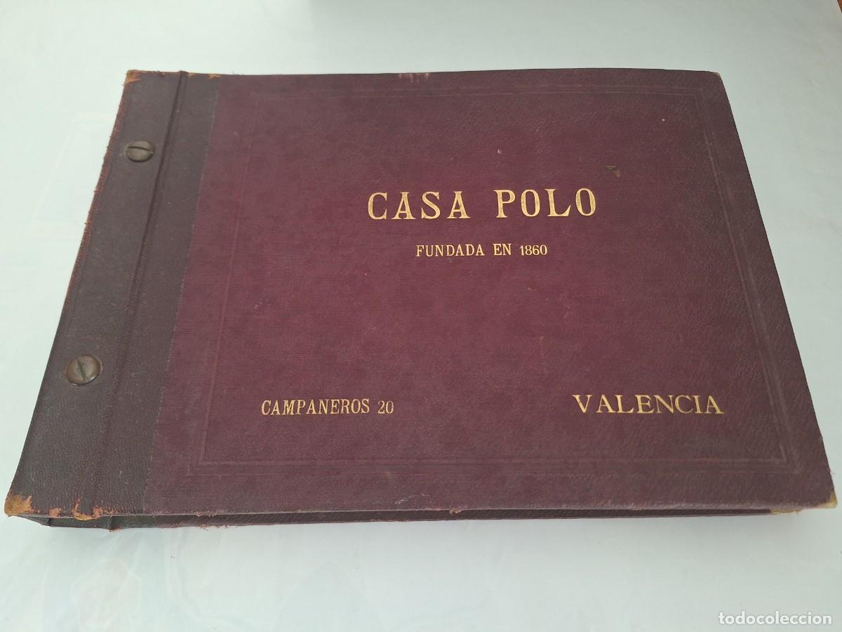 Advertising Catalogs: ANTIGUO CATALOGO CASA POLO VALENCIA RELIQUIAS RELIGIOSAS BRONCES ORFEBRERIA REPUJADOS ARTISTICOS RV