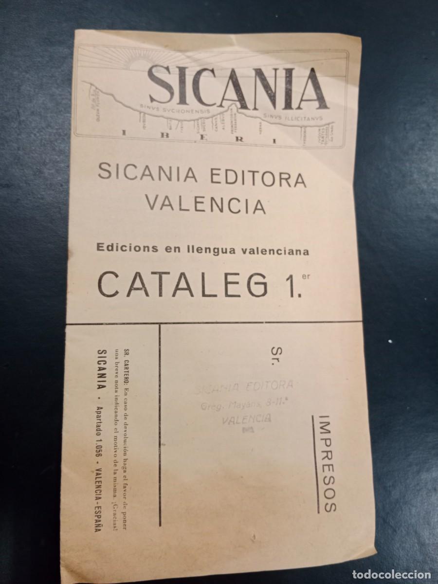 Cat&aacute;logos publicitarios: SICANIA EDITORA VALENCIANA - PRIMER CATALOGO DE PUBLICACIONES - 1966