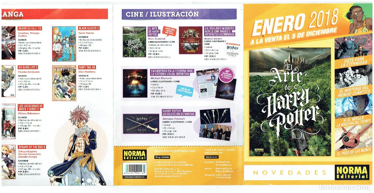 Cat&aacute;logos publicitarios: NORMA. ENERO, 2018. NOVEDADES. (B/48.1