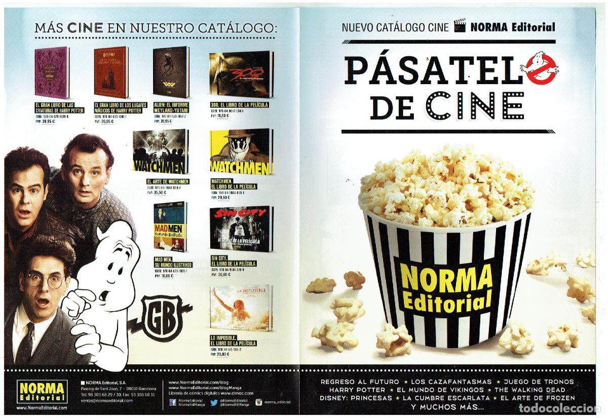 Cat&aacute;logos publicitarios: NUEVO CAT&Oacute;LOGO DE CINE NORMA EDITORIAL. P&Aacute;SATELO DE CINE. (B/48.1