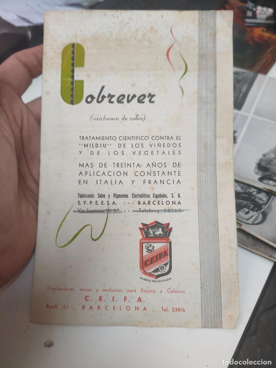 Cat&aacute;logos publicitarios: Cobrever Mildiu CEIFA Oxicloruro de cobre Insecticidas y anticriptogamicos