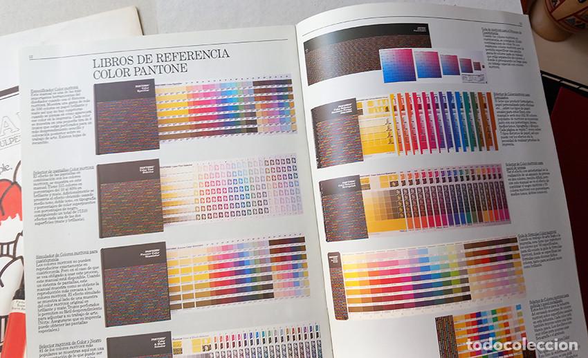 Cat&aacute;logos publicitarios: Pantone - Letraset x 2 prospectos - Foto 3