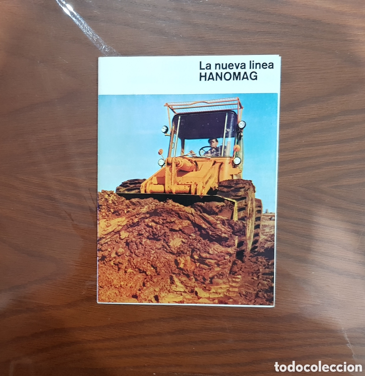 Cat&aacute;logos publicitarios: CAT&Aacute;LOGO HANOMAG MAQUINARIA OBRAS P&Uacute;BLICAS. RHEINSTAHL HANOMAG HANNOVER. FOLLETO PUBLICITARIO