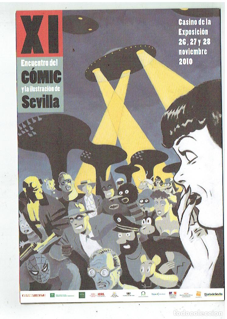Cat&aacute;logos publicitarios: CATALOGO. XI ENCUENTRO DEL C&Oacute;MIC Y LA ILUSTRACI&Oacute;N DE SEVILLA. 2010 (B/48.1)