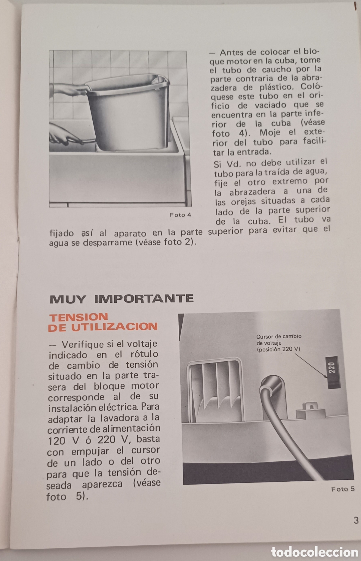 Cat&aacute;logos publicitarios: Catalogo Lavadora JATA 582 - Foto 2