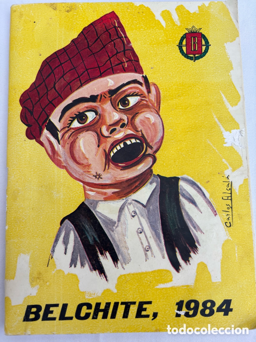 Cat&aacute;logos publicitarios: &bull;Programa de fiestas Belchite (Zaragoza) 1984