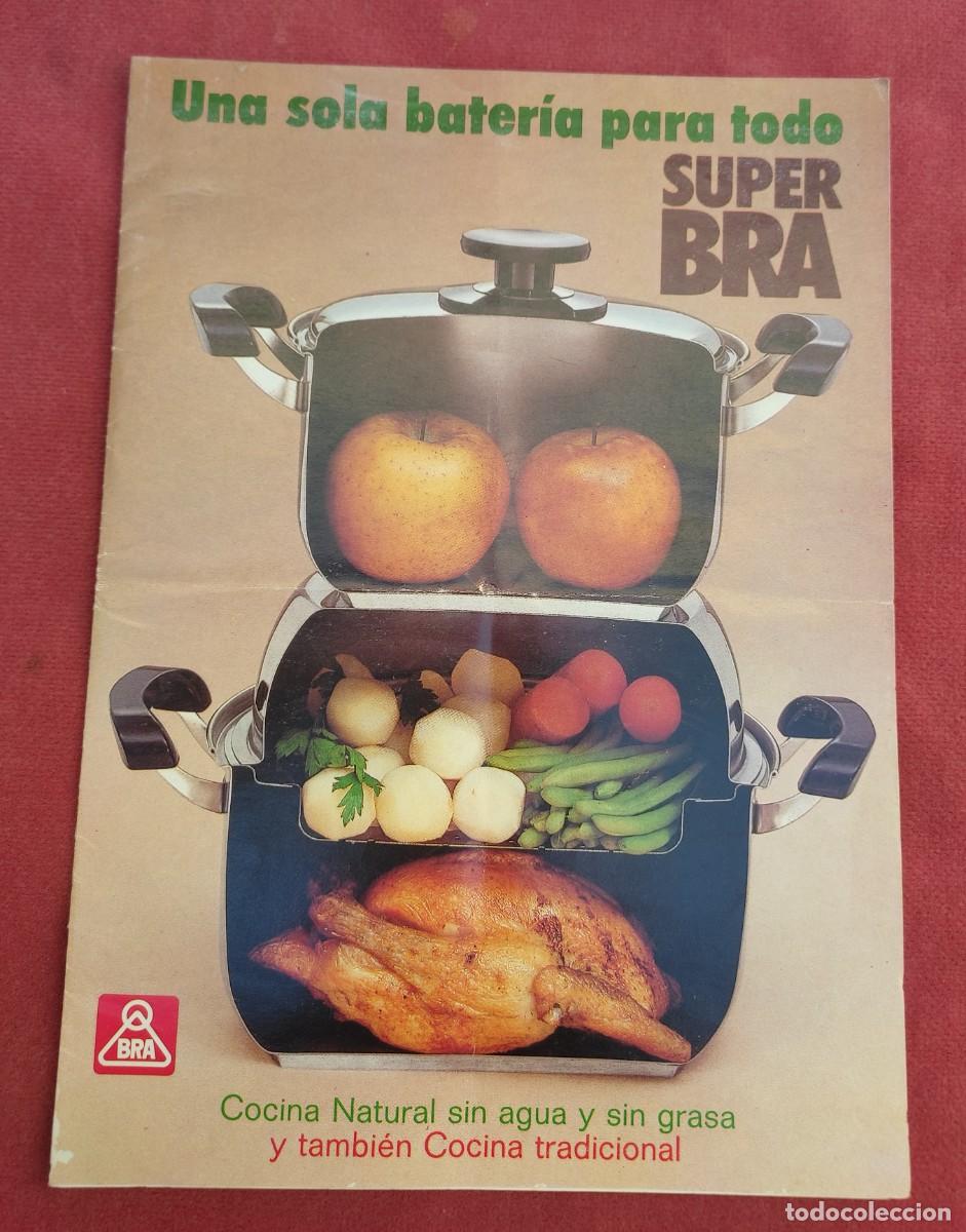 Cat&aacute;logos publicitarios: folleto catalogo Bateria Super Bra - probablemente de 1981