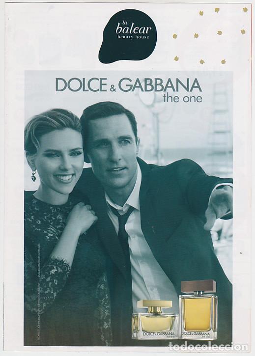 Cat&aacute;logos publicitarios: Scarlett Johansson Dolce & Gabbana La Balear