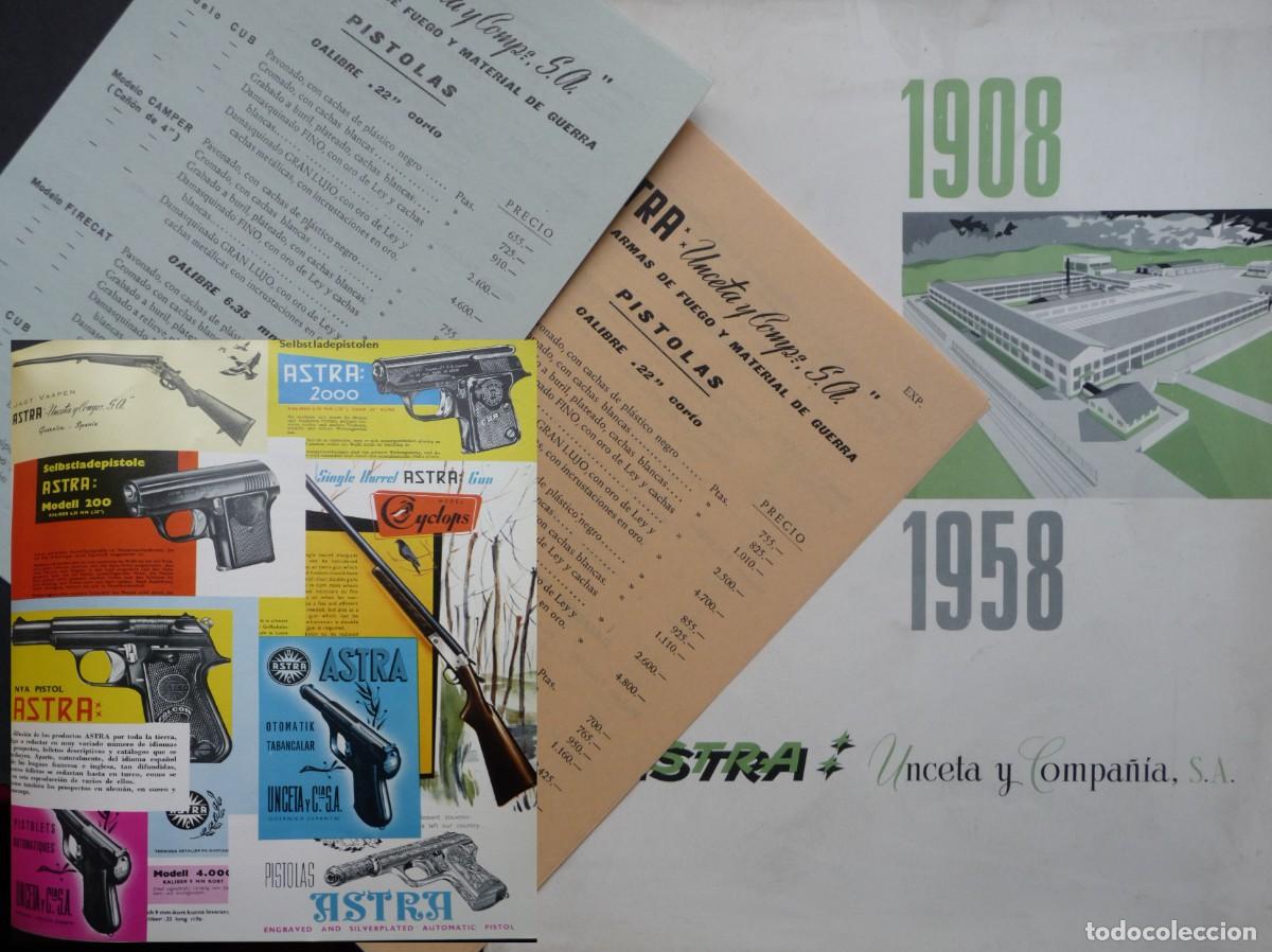 Advertising Catalogs: ASTRA. UNCETA Y COMPA&Ntilde;IA S.A. (1908 - 1958) + LISTA DE PRECIOS