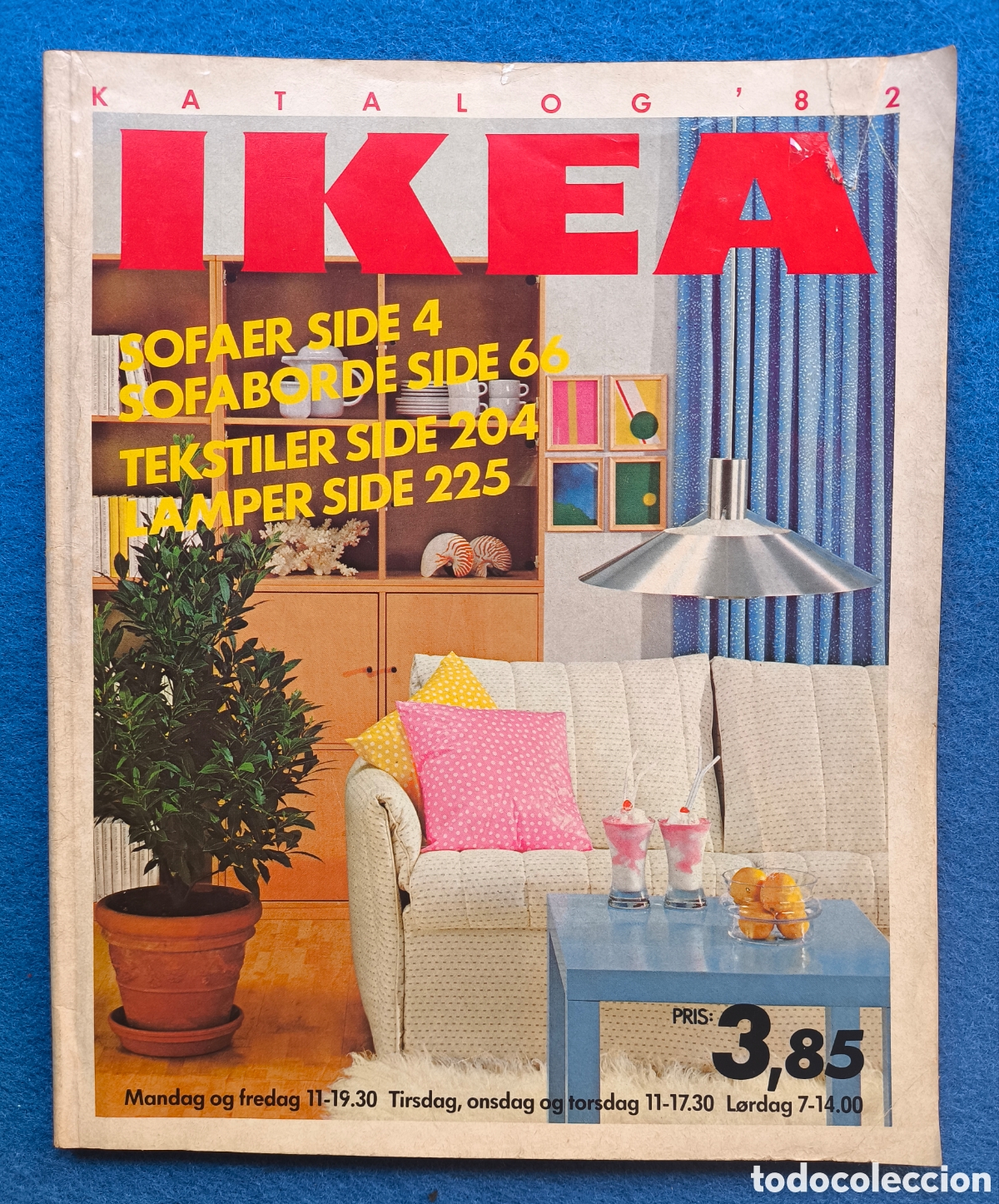 Cat&aacute;logos publicitarios: IKEA DESIGN FORNITURE CATALOGUE KATALOG CAT&Aacute;LOGO 1982
