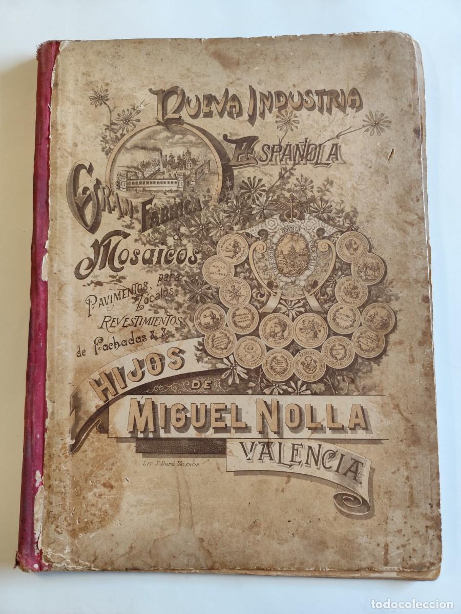 Cat&aacute;logos publicitarios: MOSAICOS - GRAN FABRICA MIGUEL NOLLA - VALENCIA - CATALOGO - 23 LAMINAS