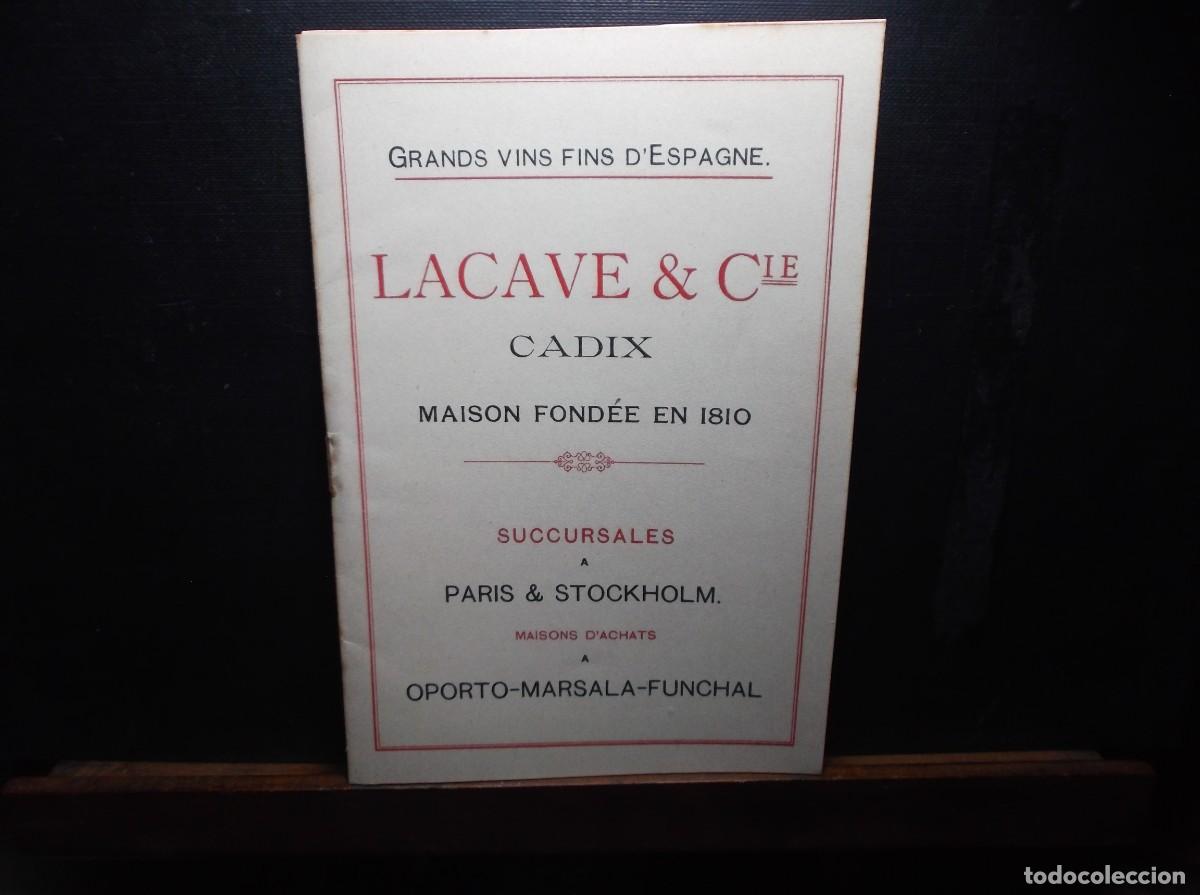 Cat&aacute;logos publicitarios: DOCUMENTO LISTA OFICIAL DE PRECIOS DE LACAVE & Cie. - CADIX - 1908