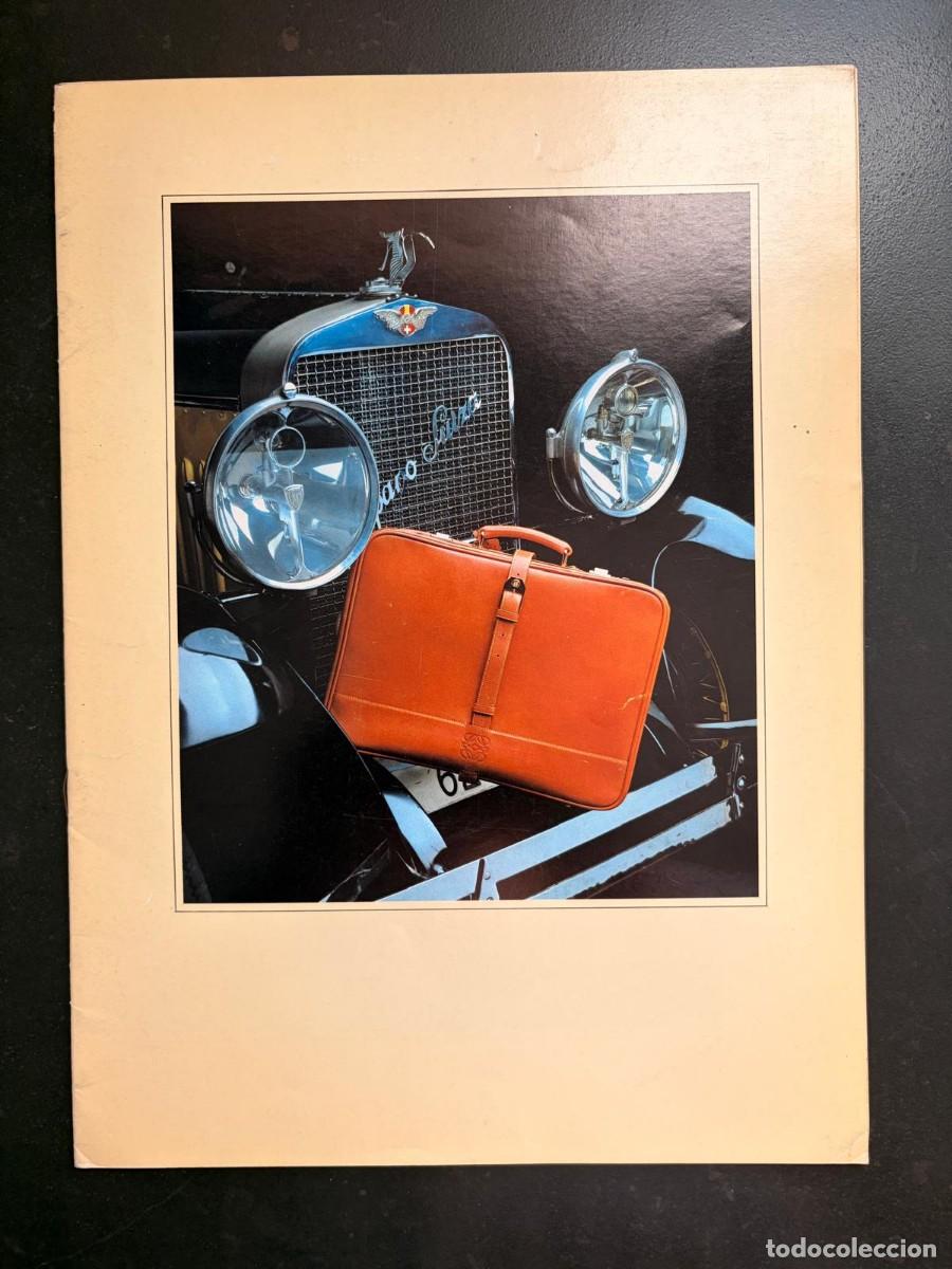 Cat&aacute;logos publicitarios: Catalogo Loewe Marroquiner&iacute;a vintage