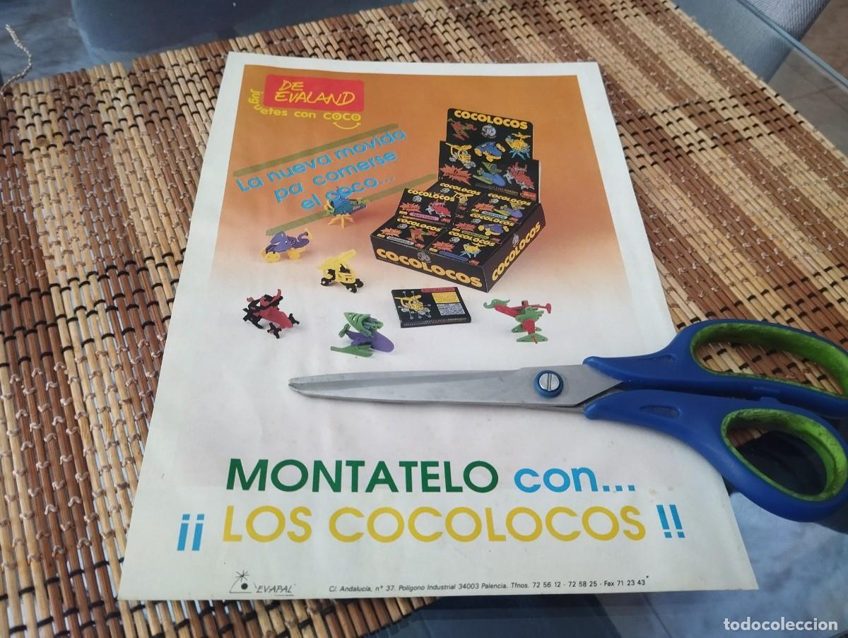 Cat&aacute;logos publicitarios: MONTABLES PUZZLES COCOLOCOS DE EVELAND ANUNCIO PUBLICIDAD REVISTA 1988 BONITO PARA ENMARCAR