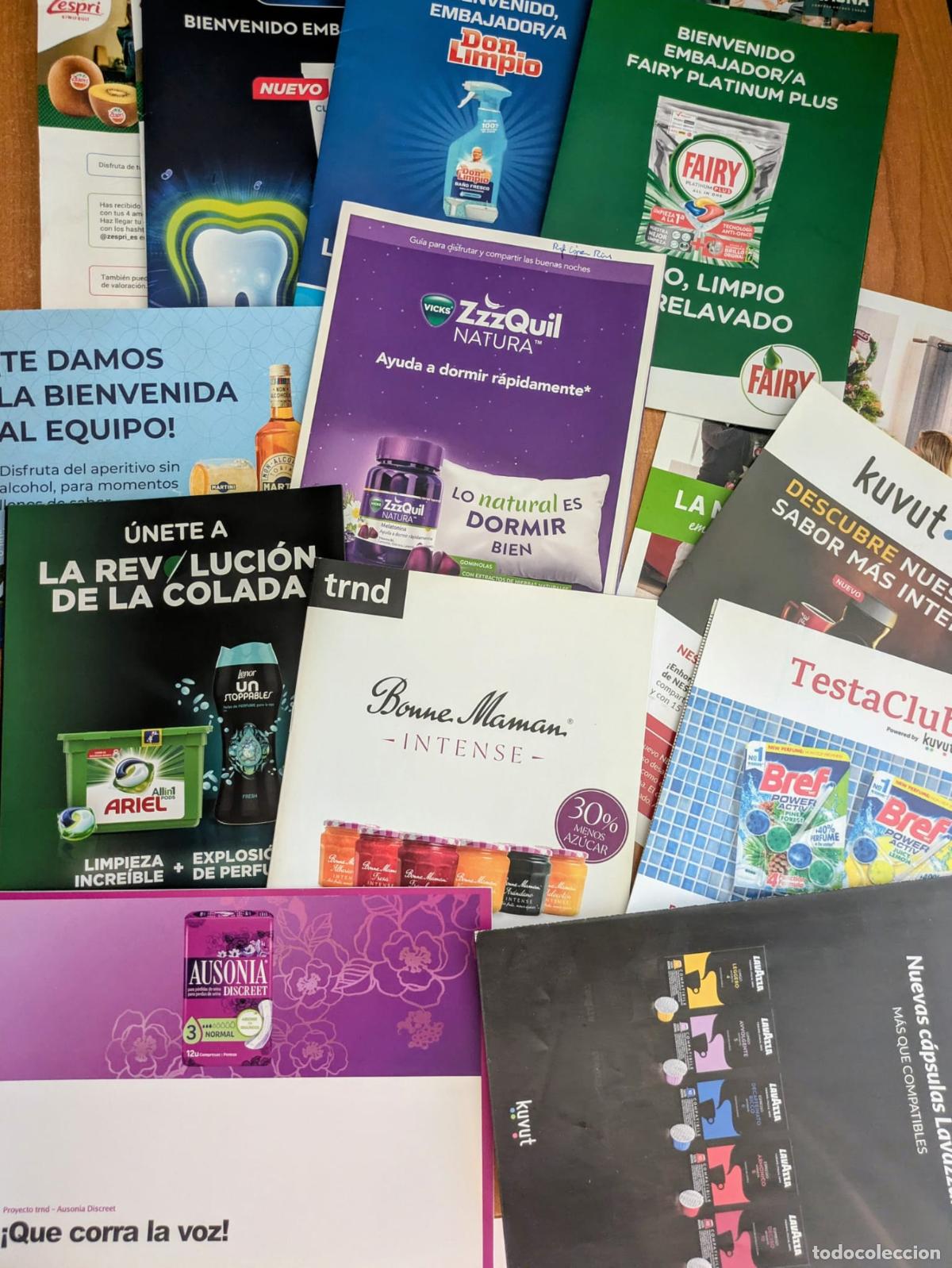 Cat&aacute;logos publicitarios: Lote de 40 folletos TRND y Kuvut. Marketing participativo.