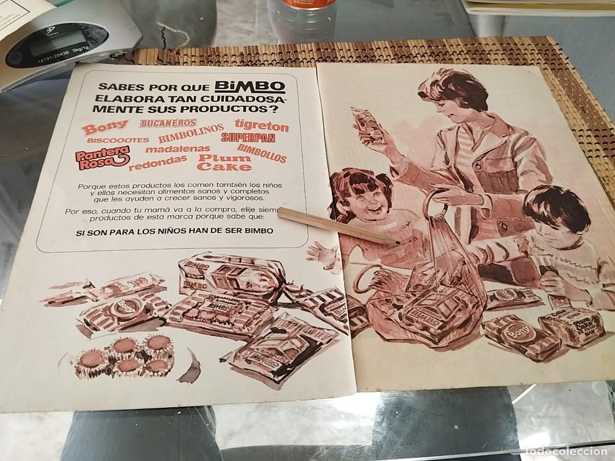Cat&aacute;logos publicitarios: BIMBO,PANTERA ROSA,TIGREYON,BUCANEROS ANTIGUO ANUNCIO PUBLICIDAD REVISTA