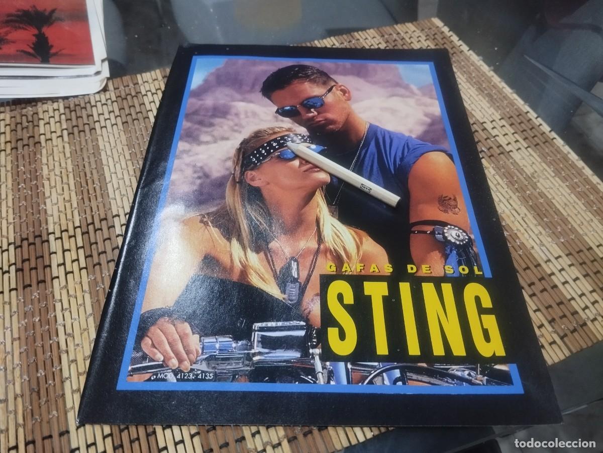 Cat&aacute;logos publicitarios: GAFAS DE SOL STING ANUNCIO PUBLICIDAD REVISTA 1995 BONITO PARA ENMARCAR