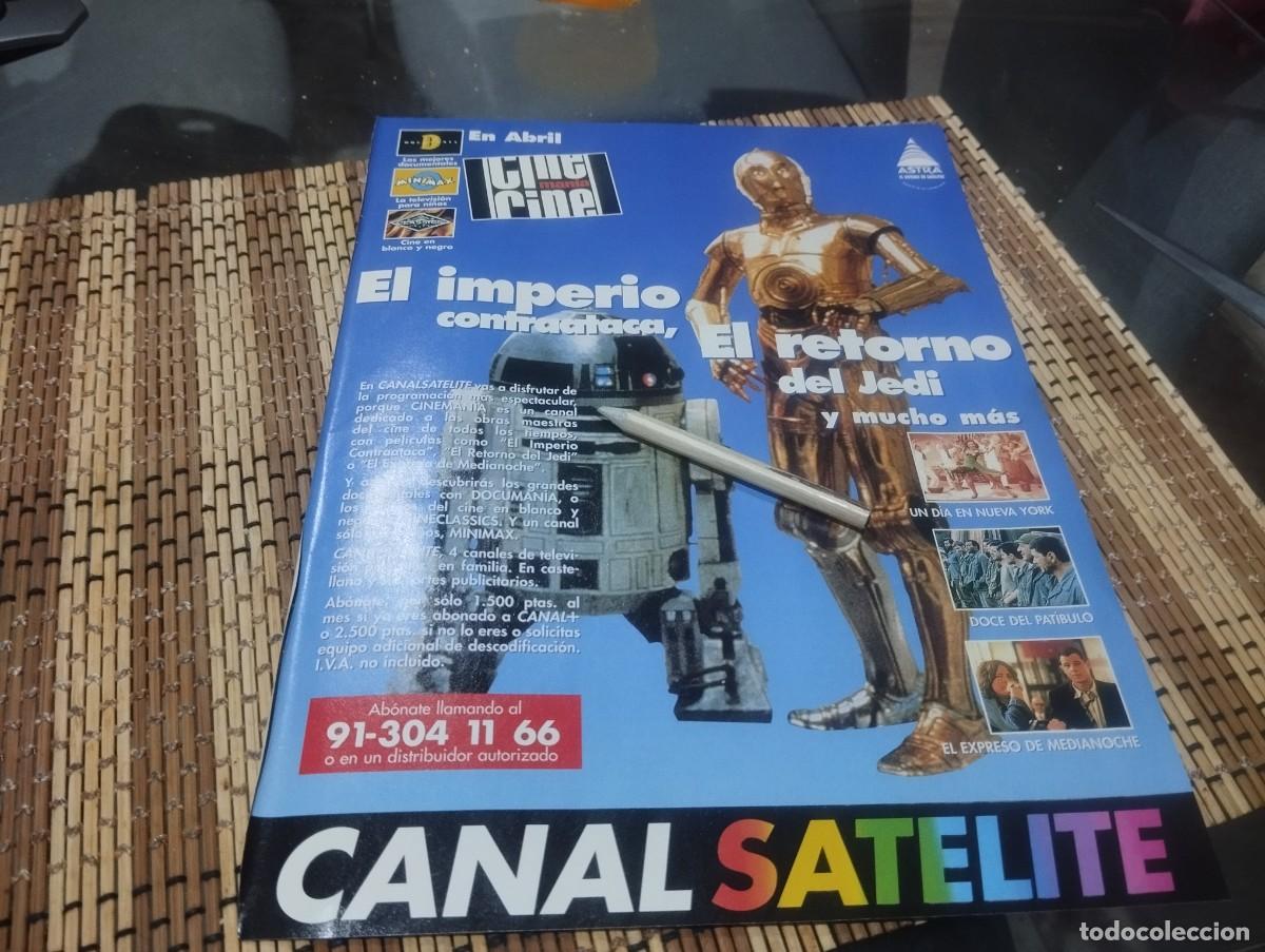 Cat&aacute;logos publicitarios: STAR WARS EL IMPERIO CONTRATACA , EL RETORNO DEL JEDI ANUNCIO PUBLICIDAD REVISTA 1995