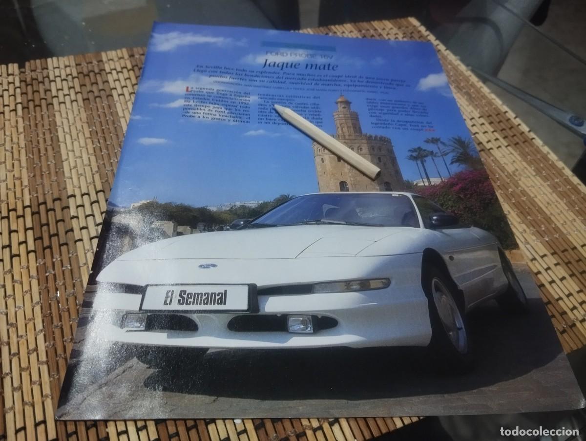 Cat&aacute;logos publicitarios: COCHE FORD PROBE 16V ANUNCIO PUBLICIDAD REVISTA 1995