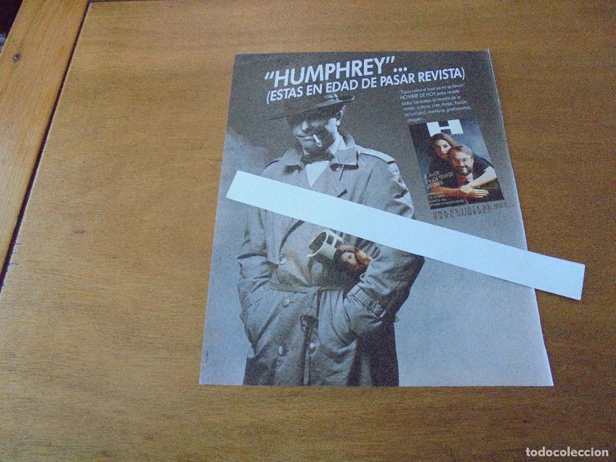 Cat&aacute;logos publicitarios: PUBLICIDAD 1987: REVISTA HOMBRES DE HOY.