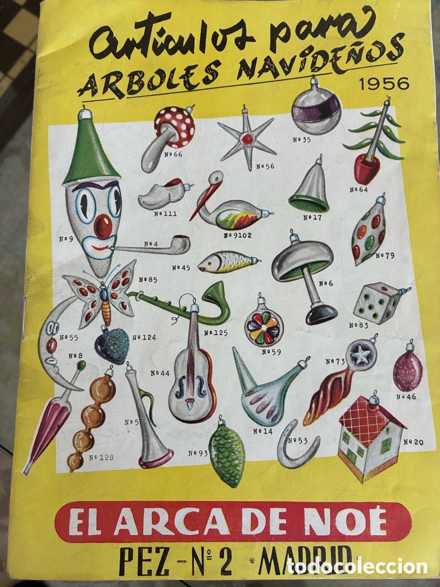 Cat&aacute;logos publicitarios: Cat&aacute;logo art&iacute;culos navide&ntilde;os de 1956
