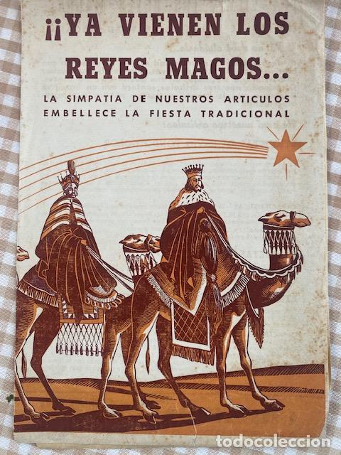 Cat&aacute;logos publicitarios: Creaciones Lea. Bilbao. Folleto publicitario Reyes Magos